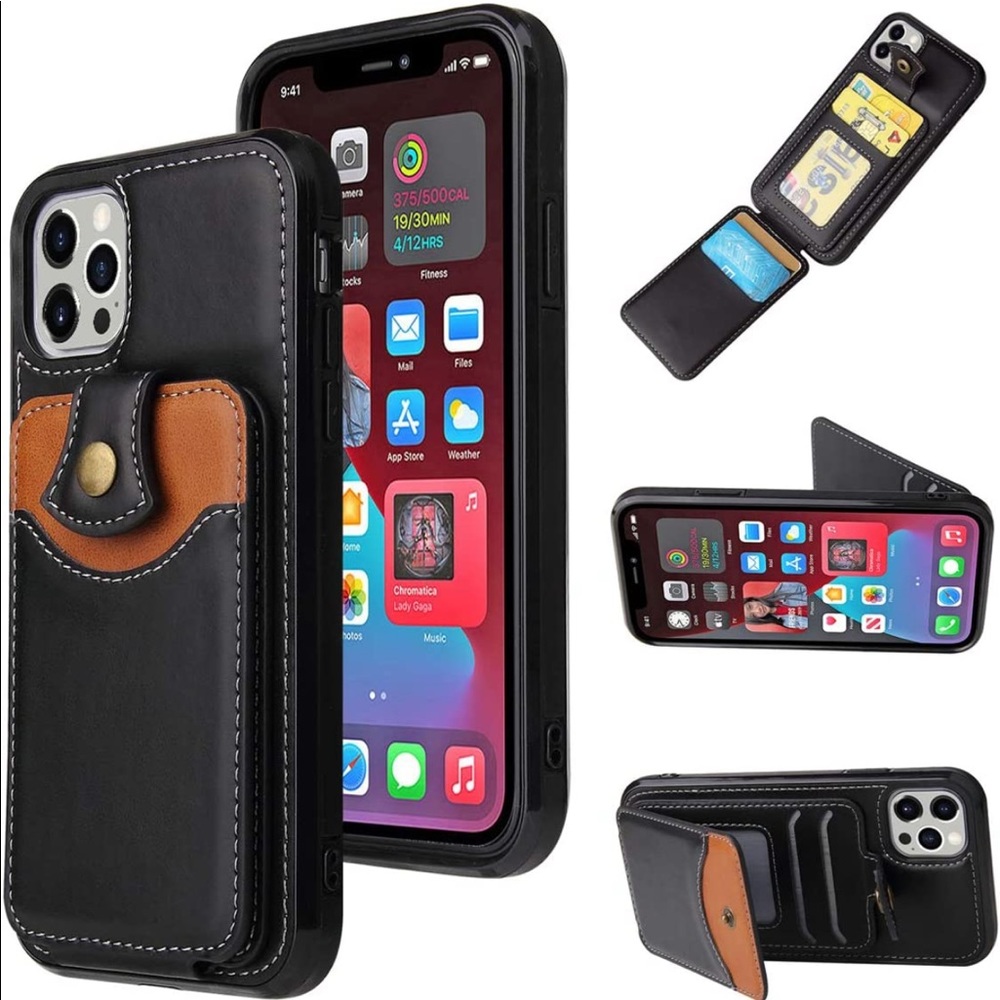 ✨NEW: iPhone 12 / 12 Pro Wallet Case | iPhone 12 case with card holder✨